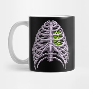 Hop-Hearted Rib Cage Mug